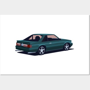 Ford Fox Body Mustang Posters and Art